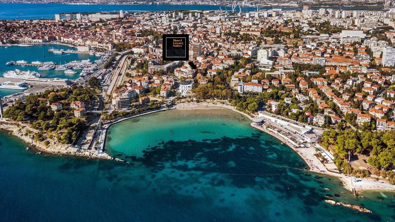 Monvi Luxury Suites Near Bacvice Beach And Old Town Split Eksteriør billede